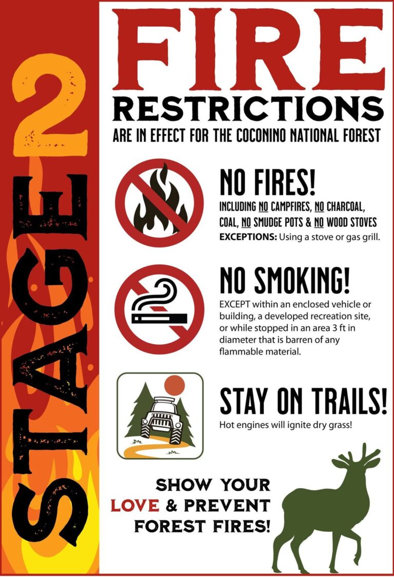 Coconino NF strengthening fire restrictions Friday